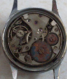 勞力士手表生銹